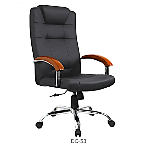 Silla ejecutiva giratoria con ajuste de altura