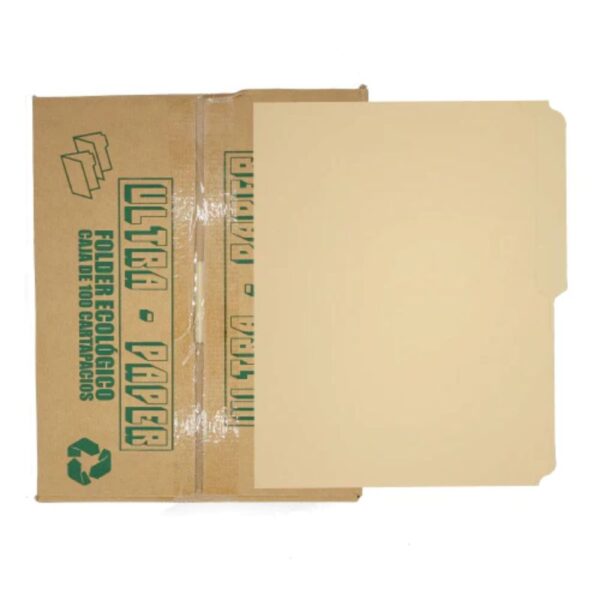 Folder manila tag ultrapaper ecológico