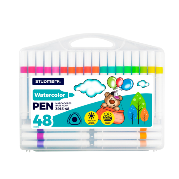 Set de 48 Marcadores a Base de Agua Studmark