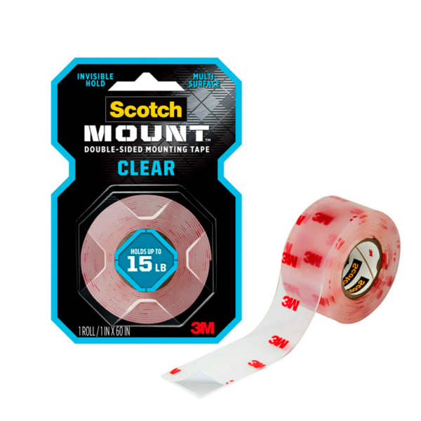 Tape Doble Contacto Clear Scotch 3M