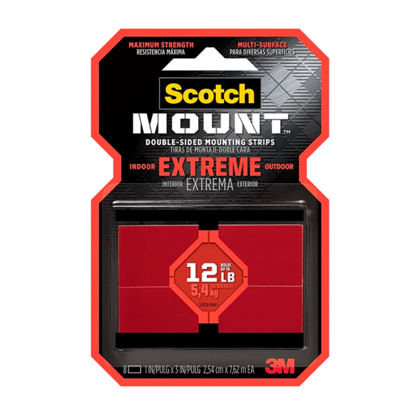 Tape Doble Contacto Extreme en Tiras Scotch 3M