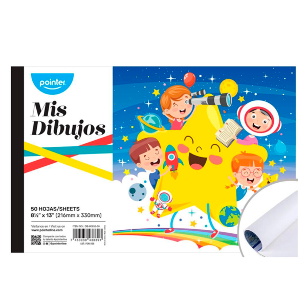 Libreta de Dibujos Pointer 8.5