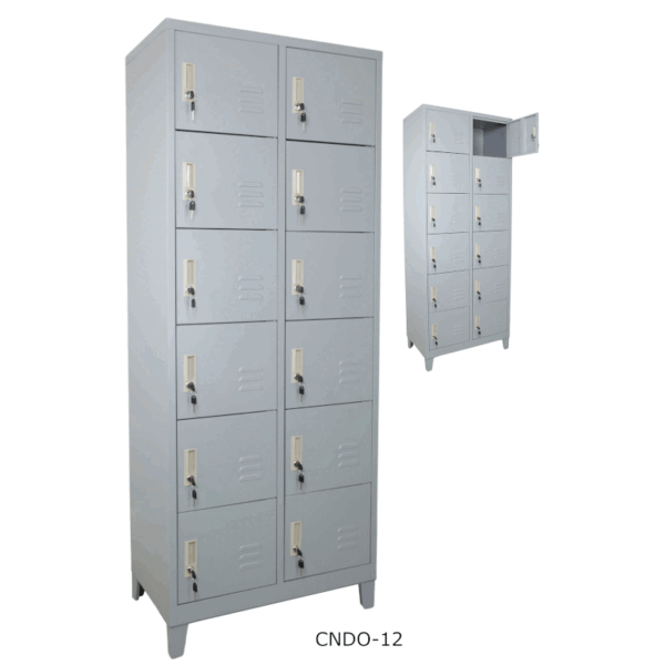 Locker metálico de 12 compartimientos