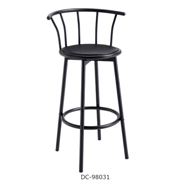 Taburete alto de metal