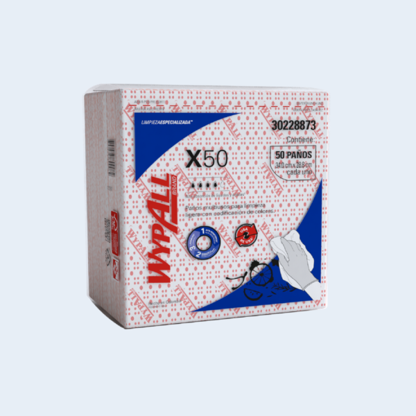 KCP paños de limpieza WypAll rojo