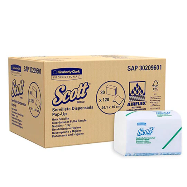Servilletas Scott Basic Kimberly Clark