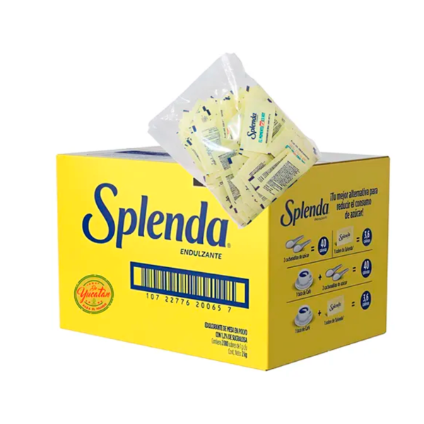 Azúcar Splenda Caja de 2,000 sobres