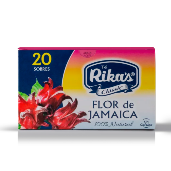 Té Rika Flor de Jamaica de 20 Sobres