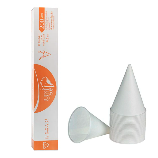 Vasos Cónicos de 4.5 onzas Uni Cup