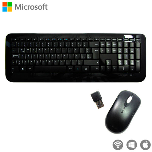 Teclado & Mouse Inalámbricos Microsoft