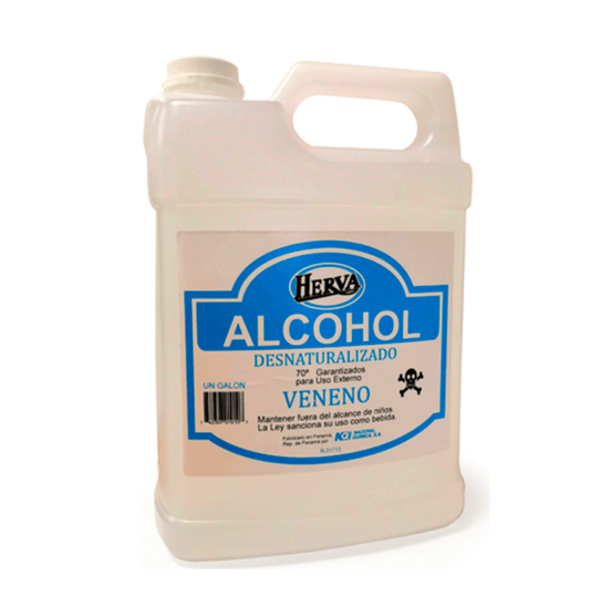 Alcohol Herva de 70% en Galón