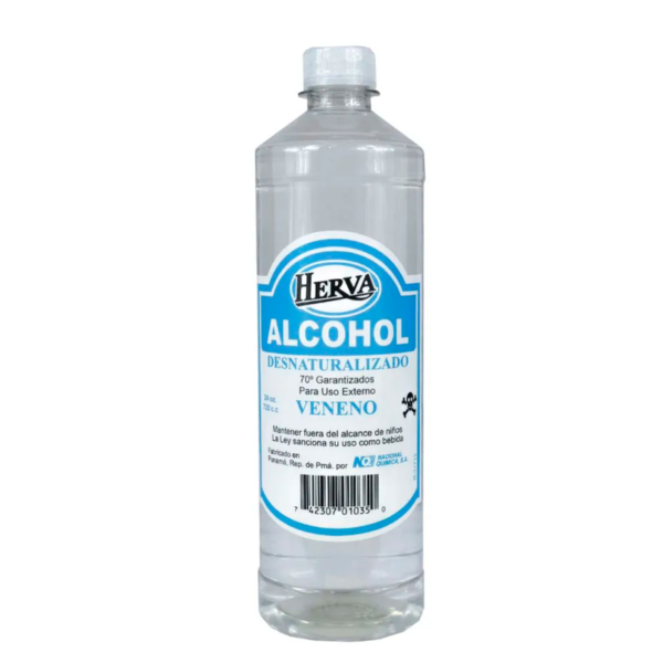 Alcohol Herva de 70% 24 onzas