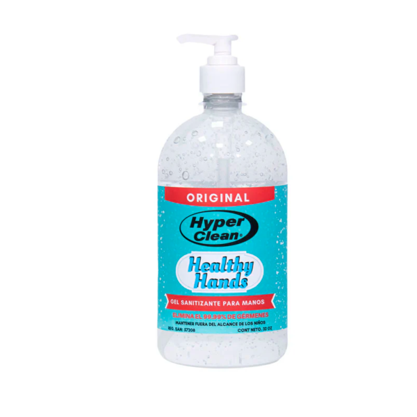 Gel Alcoholado Antibacterial de 32 onzas Hyper Clean