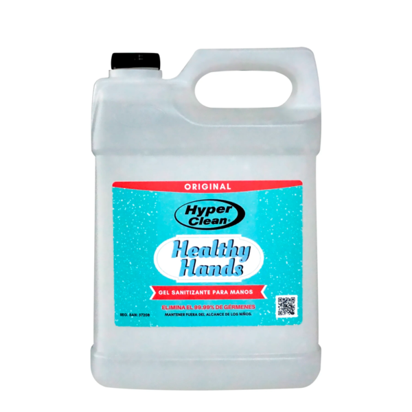 Gel Alcoholado Antibacterial en Galón Hyper Clean