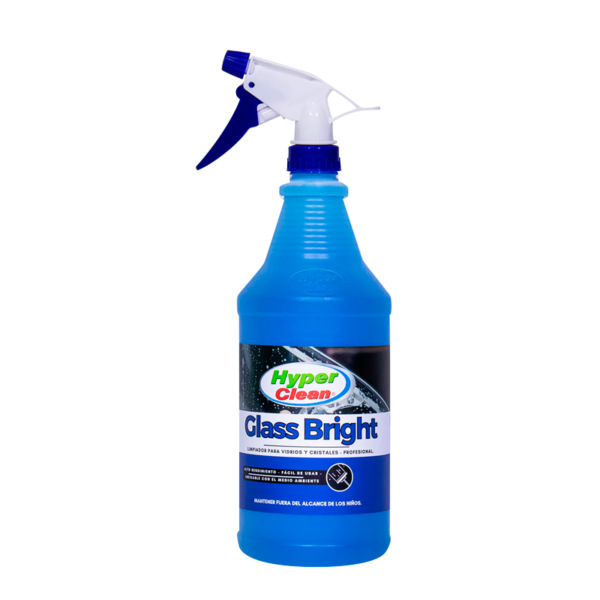 Limpiador para Vidrios Glass Bright de 32 onzas Hyper Clean